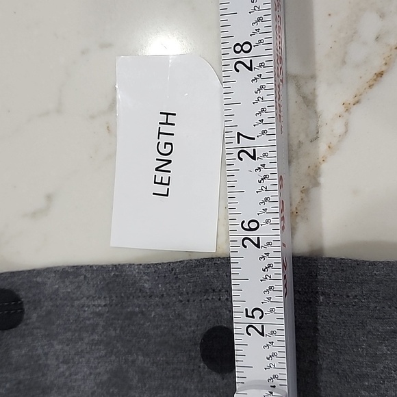 Talbots gray polka dot 3/4 sleeve top, size 1XP - Picture 6 of 6